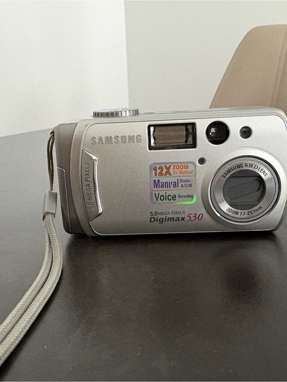 Samsung Silver Digimax 530 Compact Digital Camera